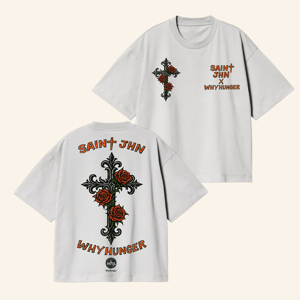 Complex Merch Saint JHN X Whyhunger T-Shirt Xmas Gifts For Friends