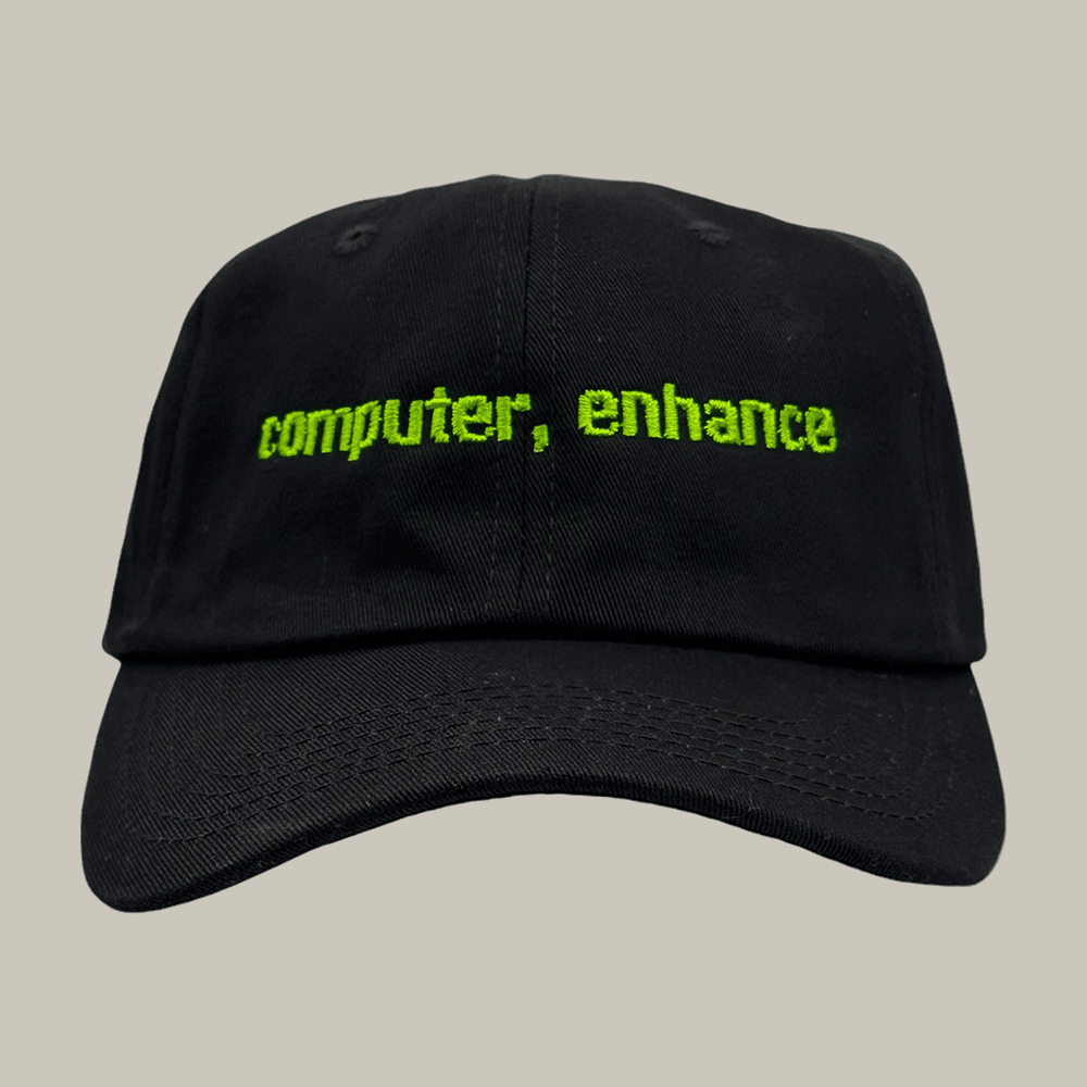 Computer Enhance Hat Tv Show Internet Meme Cap Funny Gift For Friends