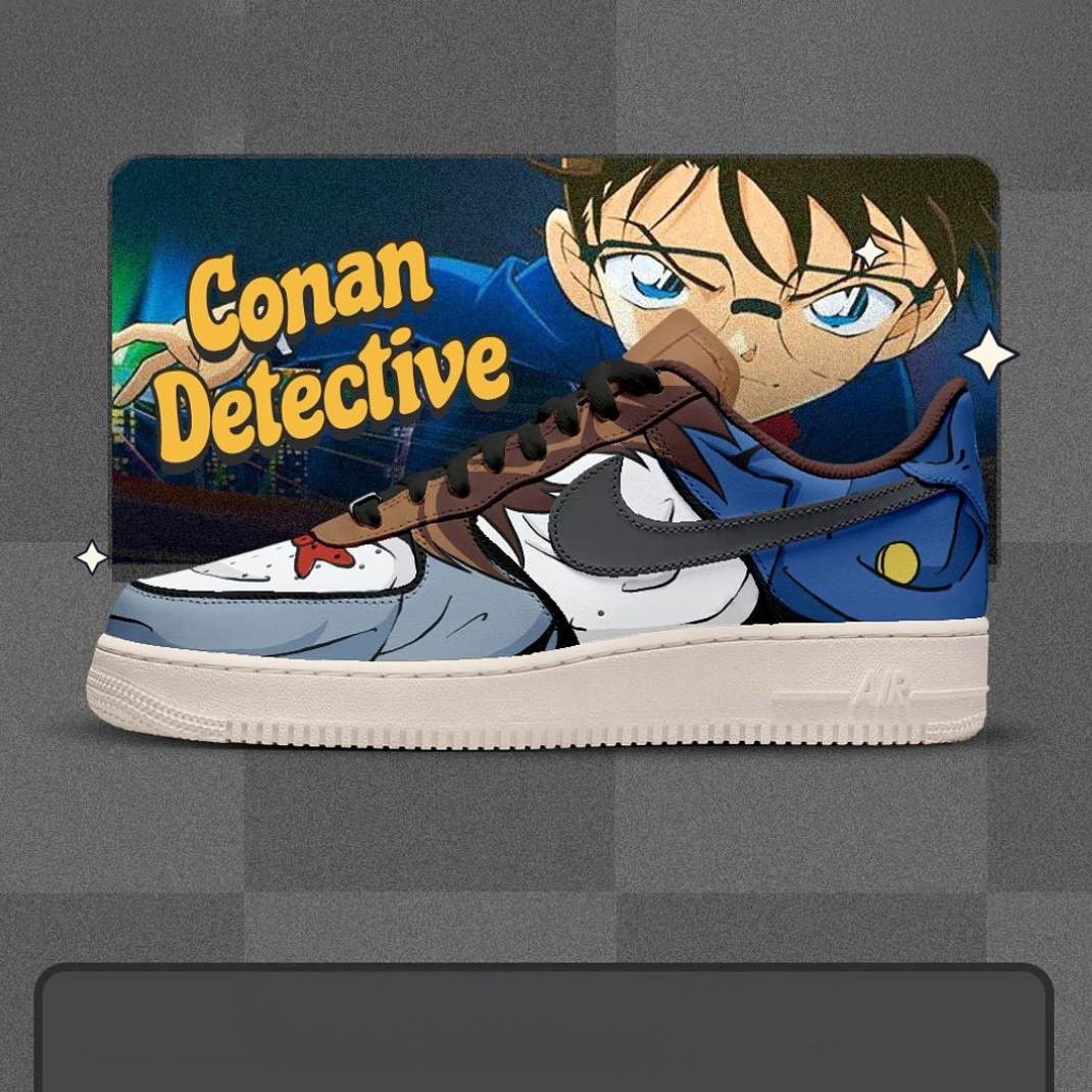 Conan Detective Limited Edition Special Air Force 1 Shoes Gifts For Friends