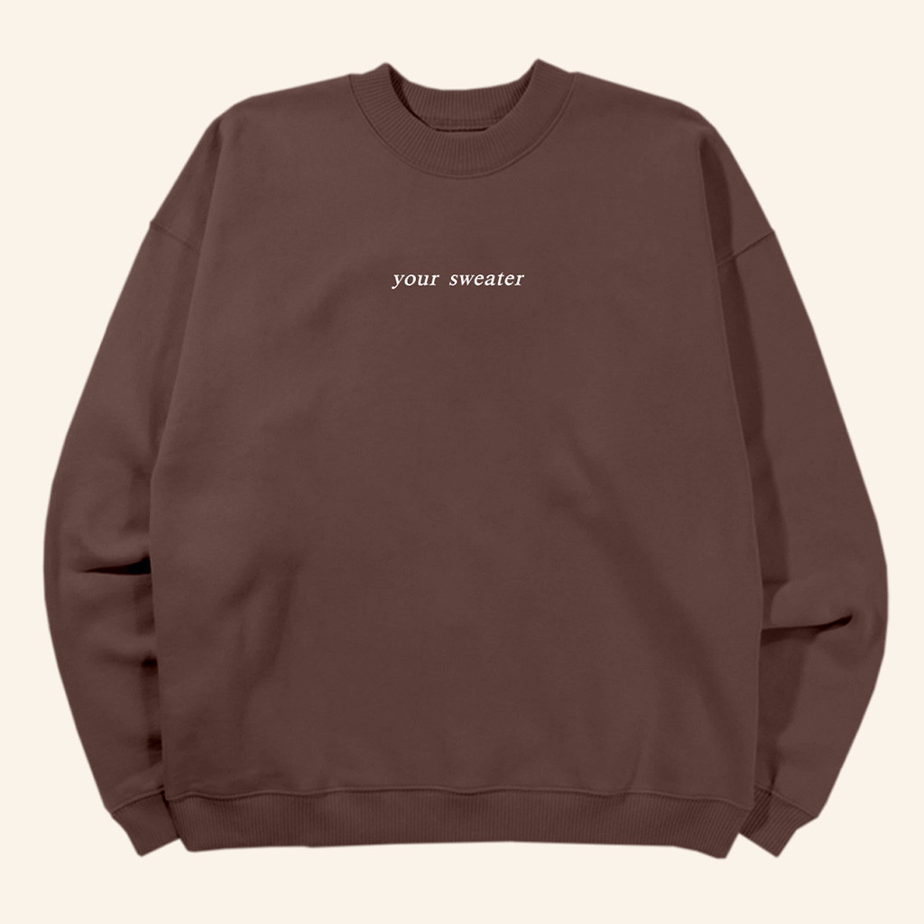 Conan Gray Heather Sweater 2025 Conan Gray Merch Dark Chocolate Your Sweater Sweatshirt Gifts