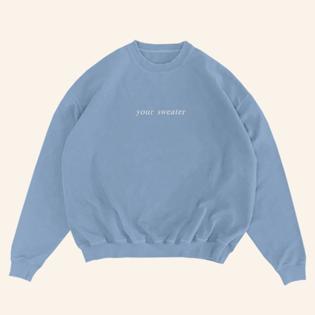 Conan Gray Heather Sweater 2025 Conan Gray Merch Light Blue Your Sweater Sweatshirt Fans Gifts