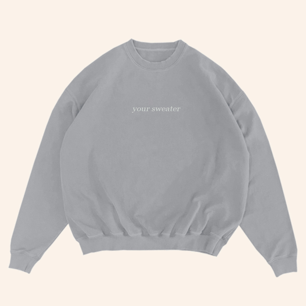 Conan Gray Heather Sweater 2025 Conan Gray Merch Your Sweater Grey Sweatshirt Gifts For Fans