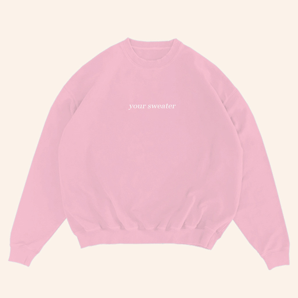 Conan Gray Heather Sweater 2025 Conan Gray Merch Your Sweater Light Pink Sweatshirt Fans Gifts
