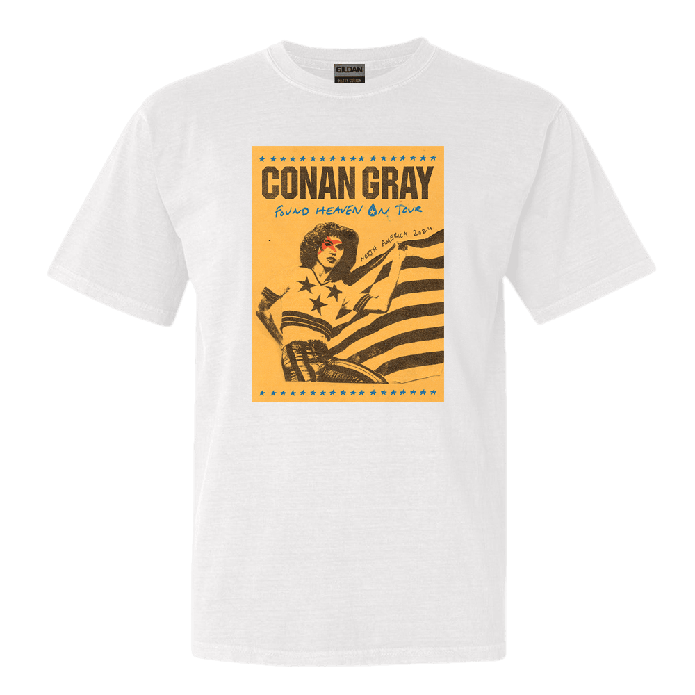Conan Gray Merch Conan Gray Las Vegas Found Heaven On Tour T-Shirt Great Father's Day Gifts