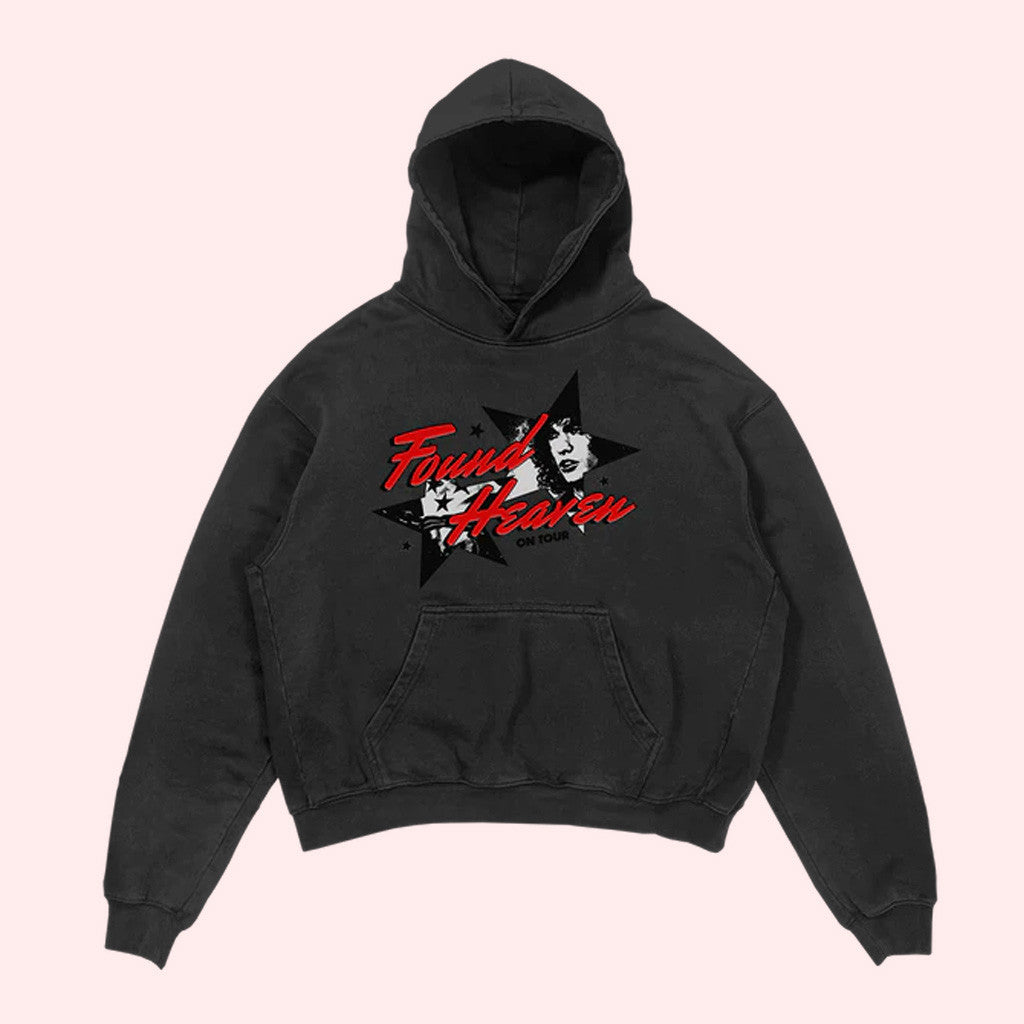 Conan Gray Merch Retro Found Heaven On Tour Hoodie Gifts For Fans Conan Gray Merch Retro Found Heaven On Tour Hoodie Gifts For Fans