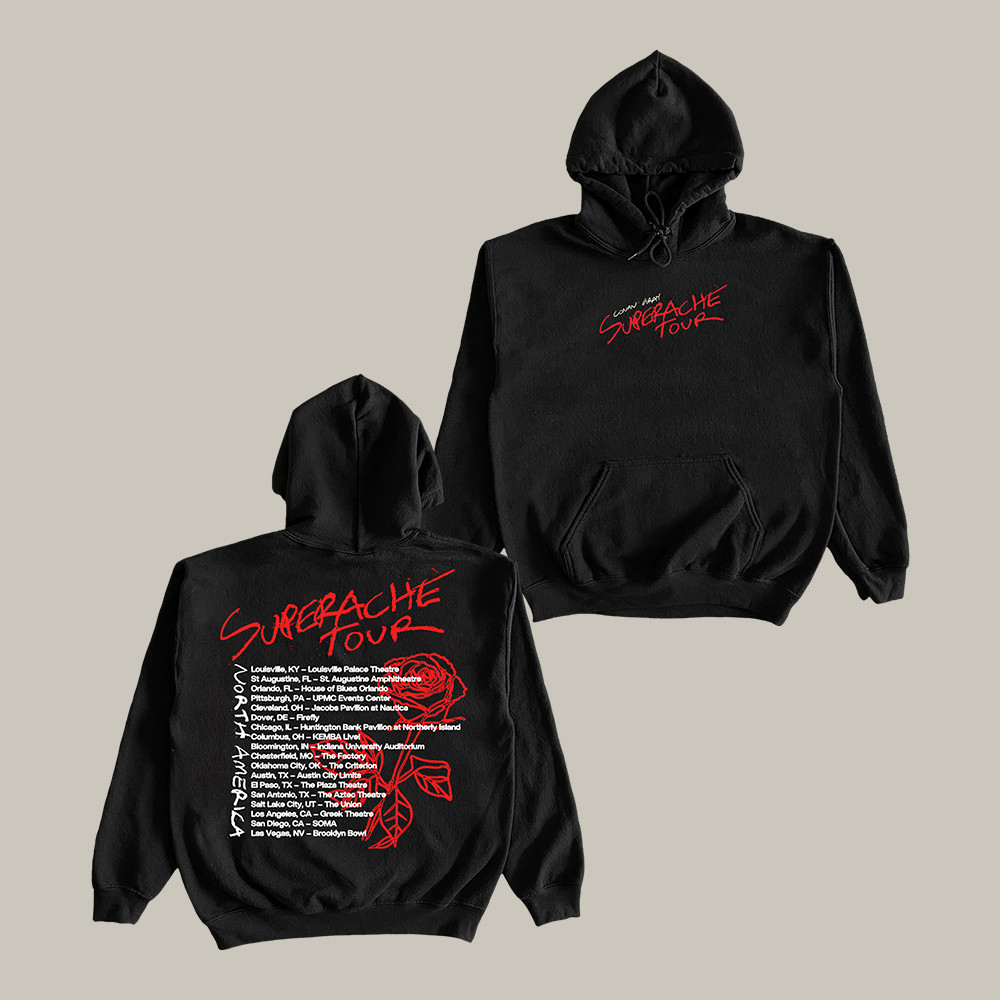 Conan Gray Superache Tour Hoodie Conan Gray Music Apparel Best Gift For Fans