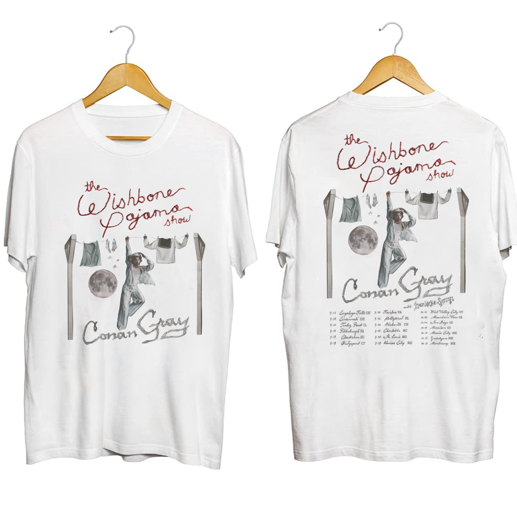 Conan Gray The Wishbone Pajama Show Shirt Conan Gray Merch Gifts For Music Lovers