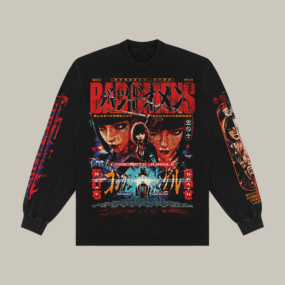 Concrete Jungle Bad Omens Long Sleeve Shirt Music Apparel Bad Omens Lover Gift
