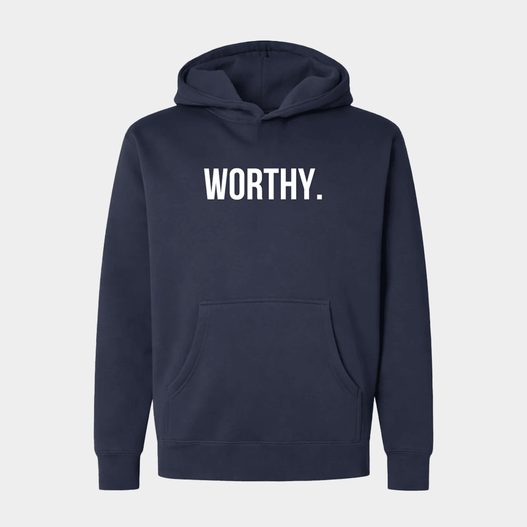 Confidence Apparel Merch Worthy Hoodie Birthday Ideas For Boyfriend-1 Confidence Apparel Merch Worthy Hoodie Birthday Ideas For Boyfriend-1