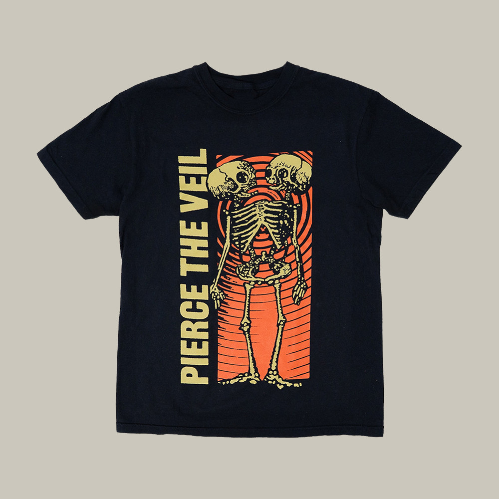 Conjoined Skeleton Pierce The Veil T-Shirt Pierce The Veil Fan Merch Best Gift For Boyfriend