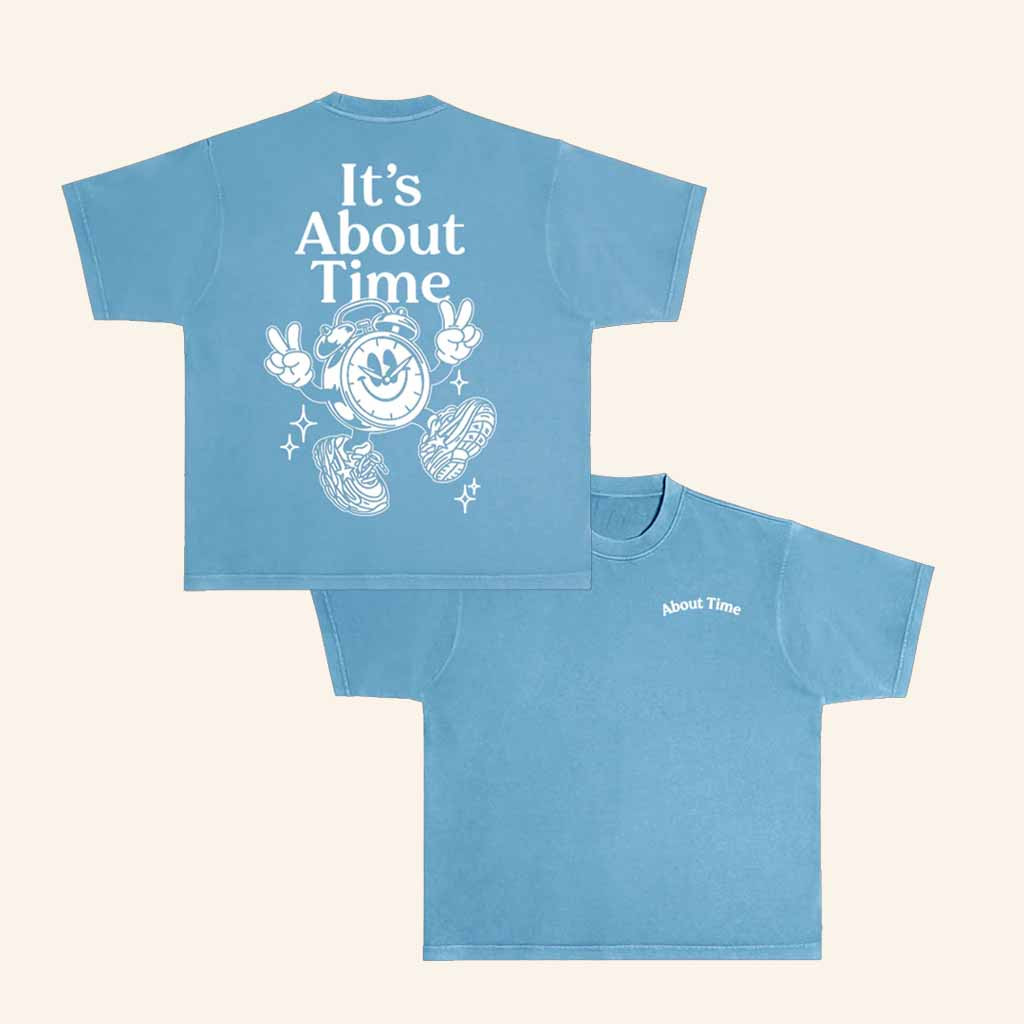 Connor Price Merch It's About Time T-Shirt Christmas Present For Son Connor Price Merch It's About Time T-Shirt Christmas Present For Son