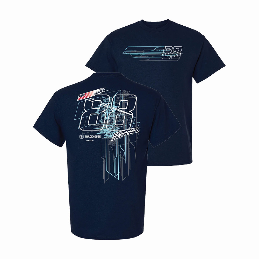 Connor Zilisch 88 Blueprint T-Shirt Trackhouse Racing Clothes Gift For Boyfriend