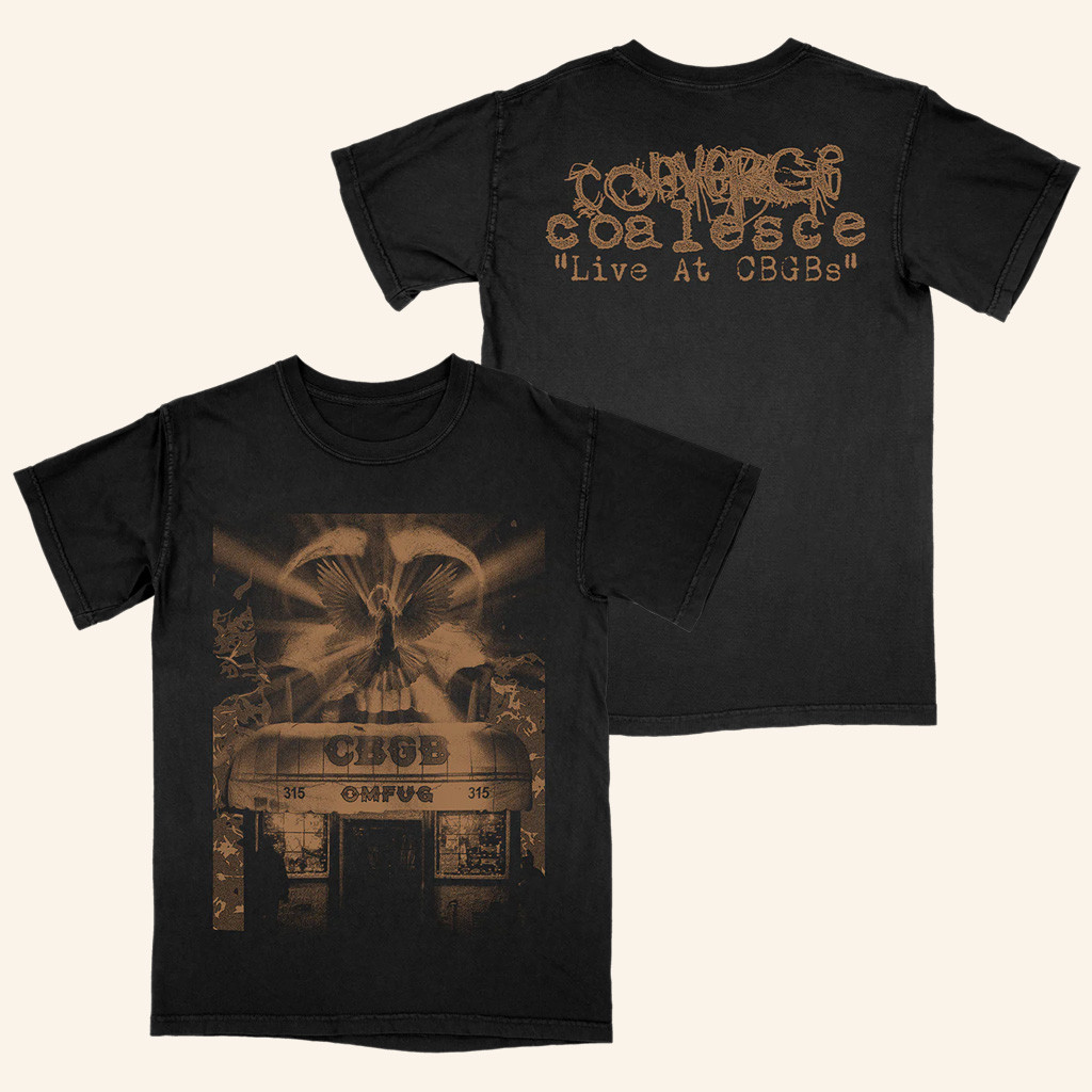 Converge Merch Converge And Coalesce Live At CBGBs Dove Black Shirt Gifts For Brother Converge Merch Converge And Coalesce Live At CBGBs Dove Black Shirt Gifts For Brother