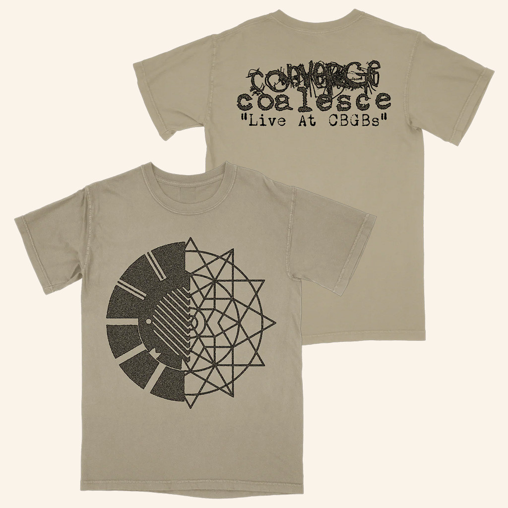 Converge Merch Converge And Coalesce Live at CBGBs Symbol Shirt Christmas Ideas For Him