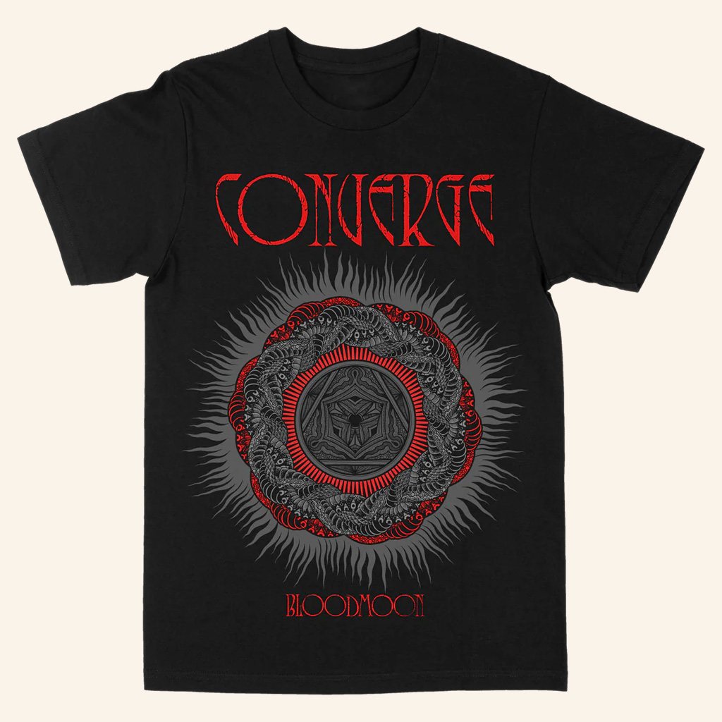 Converge Merch Converge Bloodmoon Hooper Black T-Shirt Presents For Dad