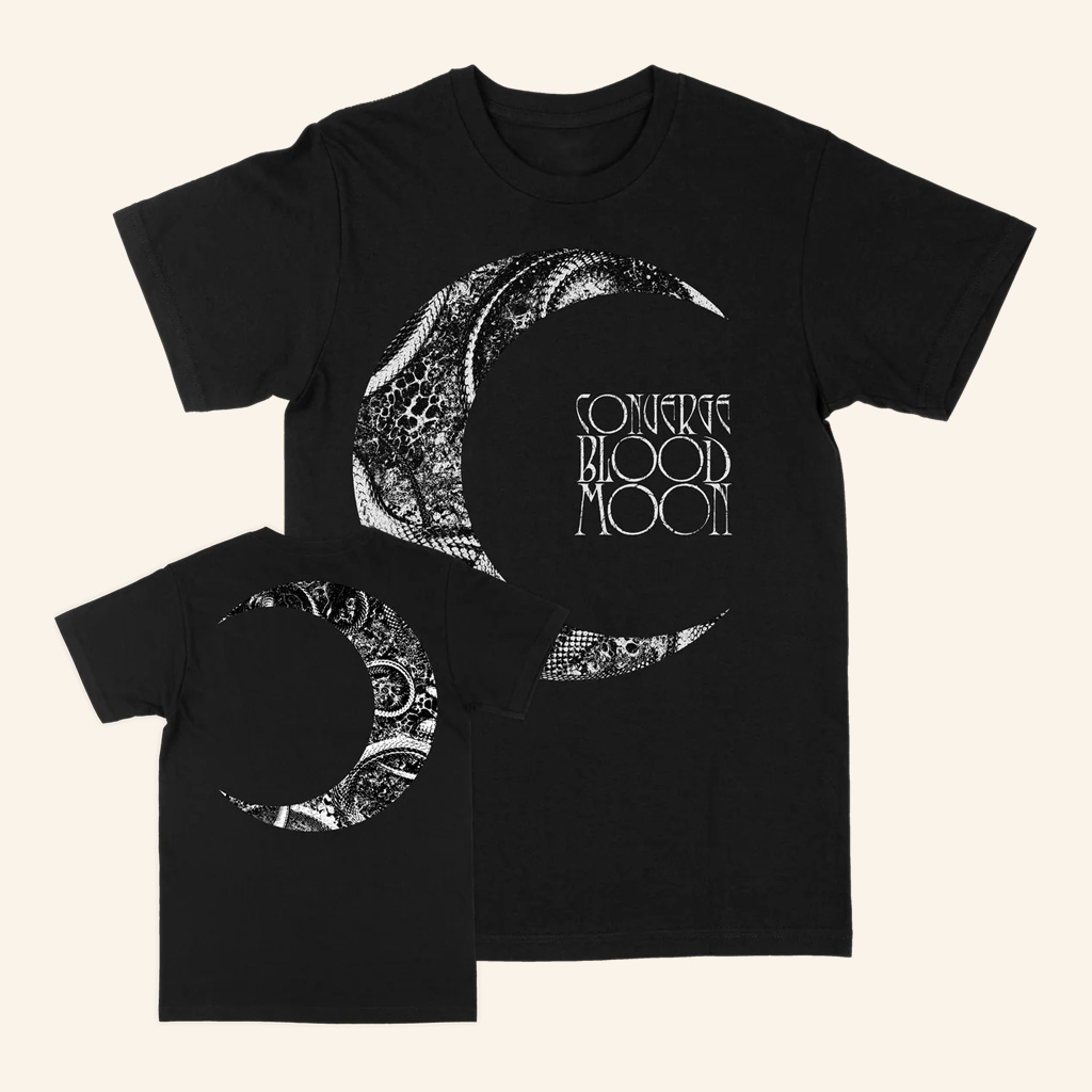Converge Merch Converge Bloodmoon Moon Black T-Shirt Gift Ideas For Husband