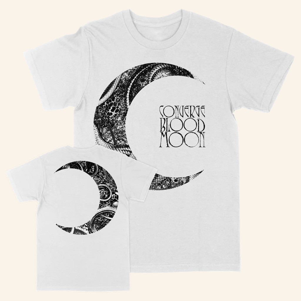 Converge Merch Converge Bloodmoon Moon White T-Shirt Gifts For Husband Converge Merch Converge Bloodmoon Moon White T-Shirt Gifts For Husband