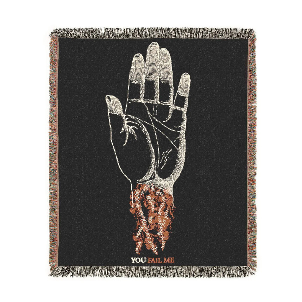 Converge Merch Converge You Fail Me Blanket Best Gifts For Husband