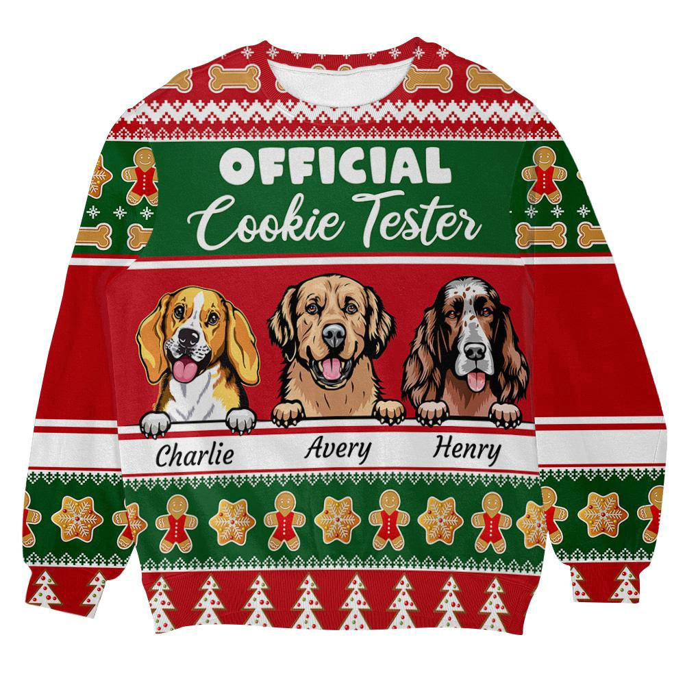 Cookies Sweater Dog Personalizedwitch Personalized Christmas Sweater Gift For Christmas