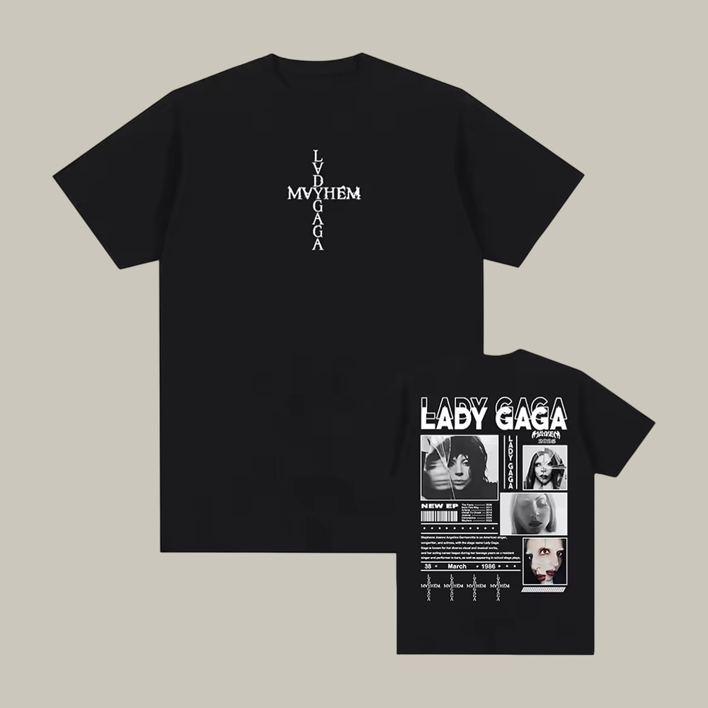 Cool Lady Gaga Mayhem New Album Mayhem Ball Tour T-Shirt Lady Gaga Fan Merch Gift For Mother's Day