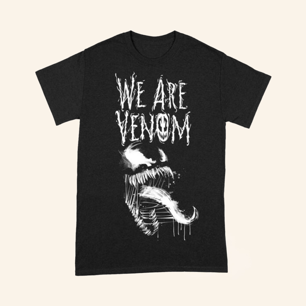 Cool Merch Spider Man We Are Venom T-Shirt Gifts For Marvel Fans Cool Merch Spider Man We Are Venom T-Shirt Gifts For Marvel Fans