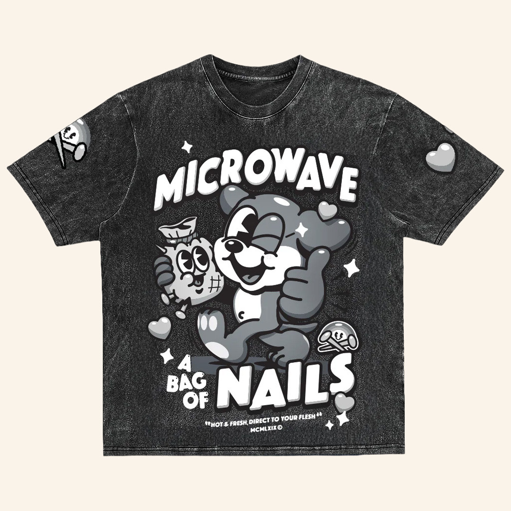 Cool Shirtz Merch Microwave A Bag Of Nails Wash Shirt Christmas Gifts For Son