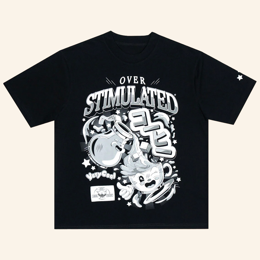 Cool Shirtz Merch Overstimulated T-Shirt Best Gifts For Son