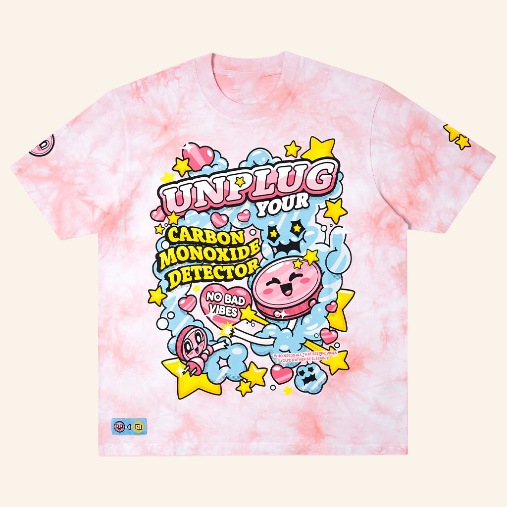 Cool Shirtz Merch Unplug Your Carbon Monoxide Detector Tie Dye Shirt Christmas Gifts For Her