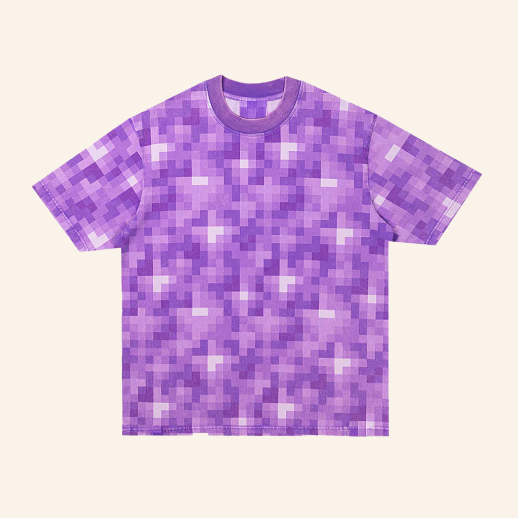 Cool Shirtz Merch Very Cool X Minecraft Amethyst T-Shirt Christmas Presents For Friends
