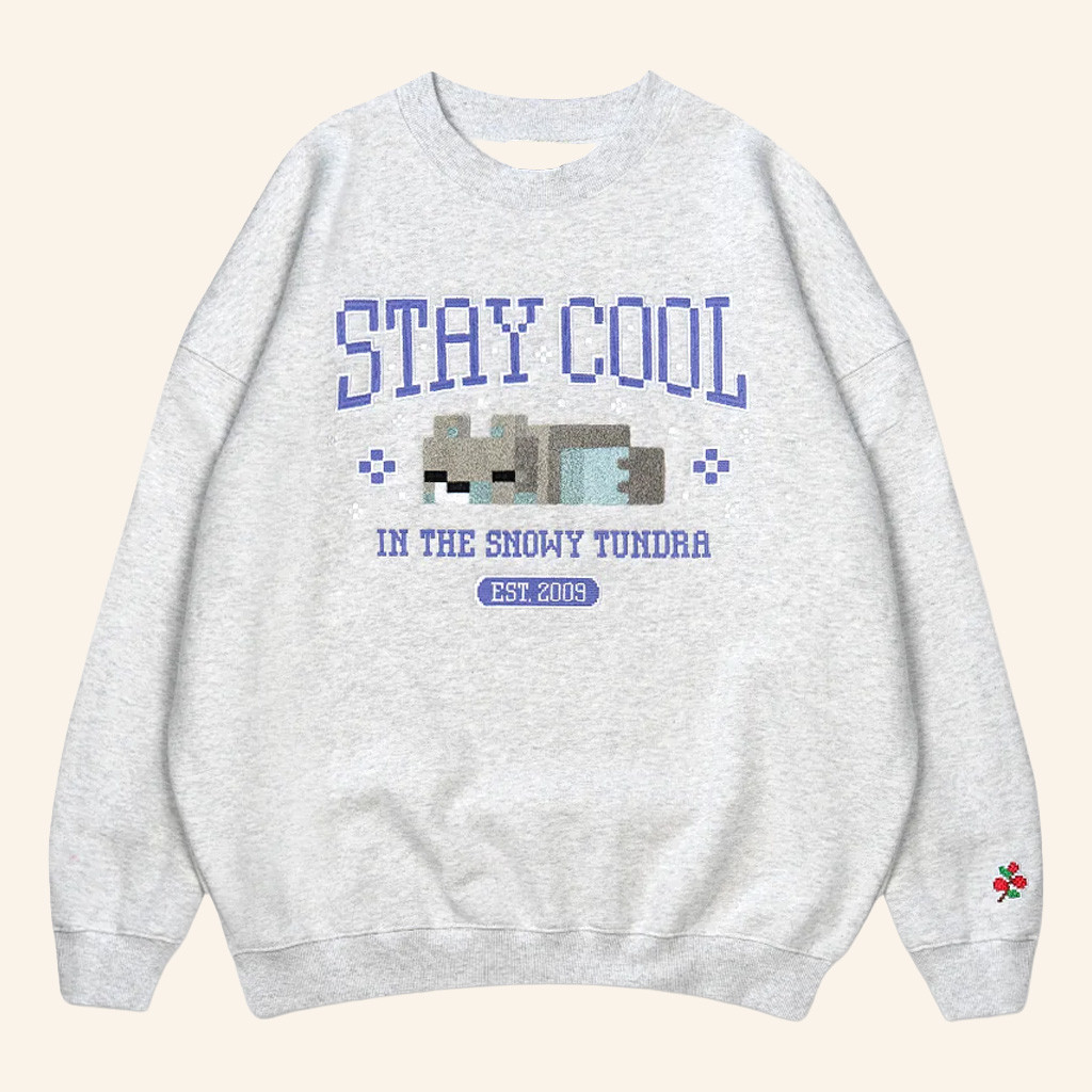 Cool Shirtz Merch Very Cool X Minecraft Sweatshirt Stay Cool In The Snowy Tundra Sweatshirt Cool Shirtz Merch Very Cool X Minecraft Sweatshirt Stay Cool In The Snowy Tundra Sweatshirt
