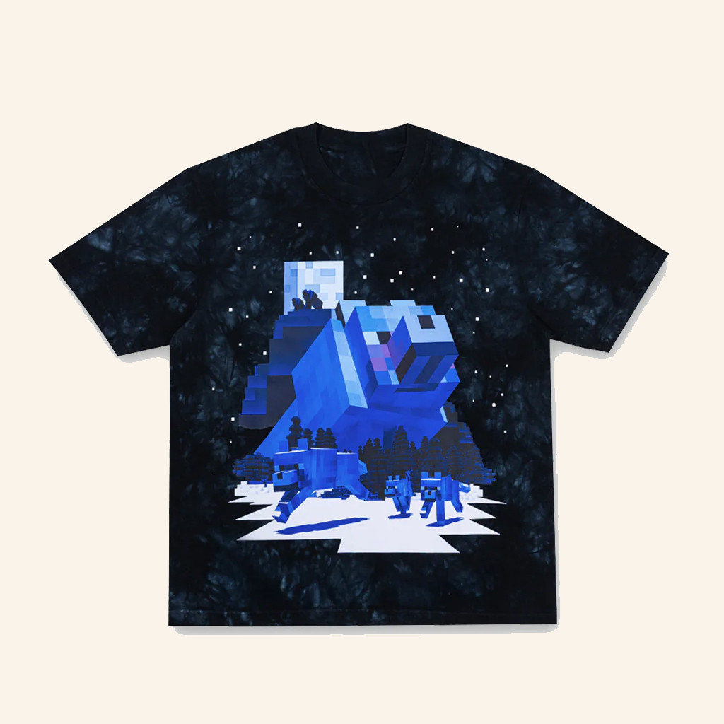 Cool Shirtz Merch Very Cool X Minecraft Wolf T-Shirt Christmas Gifts For Guys