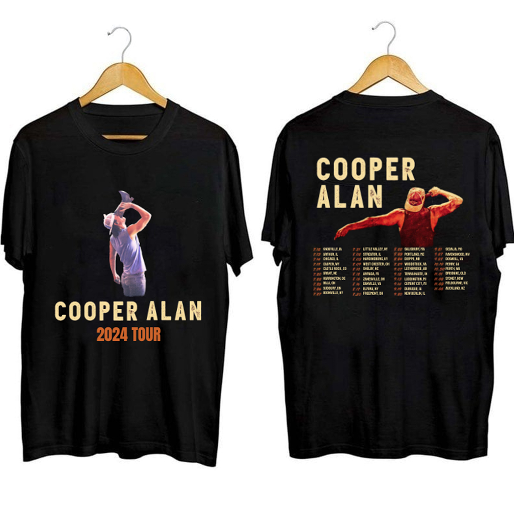Cooper Alan Tour 2024 Shirt Cooper Alan Merch Gifts Ideas For Husband Cooper Alan Tour 2024 Shirt Cooper Alan Merch Gifts Ideas For Husband