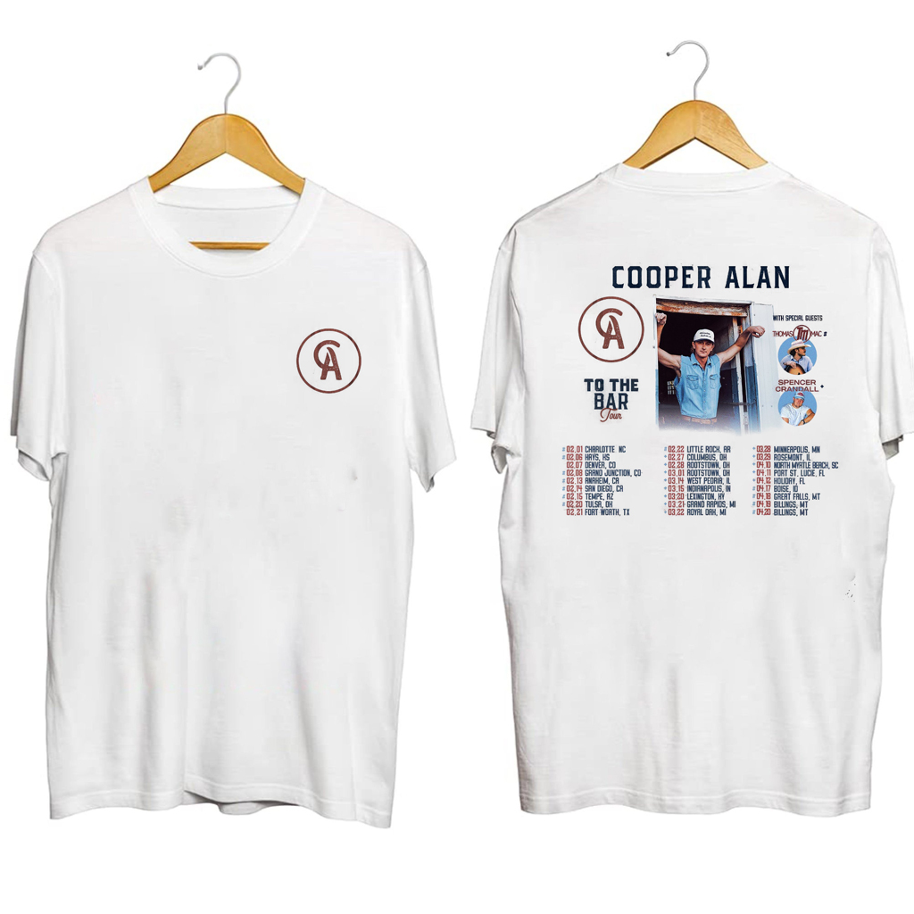 Cooper Alan Tour 2025 Shirt Cooper Alan Merch Cool Gifts For Music Lovers Cooper Alan Tour 2025 Shirt Cooper Alan Merch Cool Gifts For Music Lovers