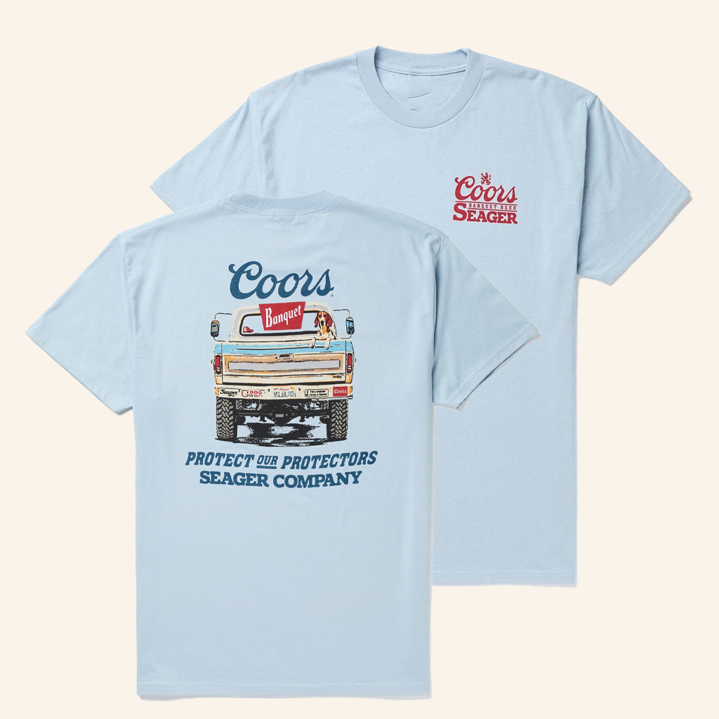 Coors Banquet Merch Seager X Coors Banquet Bumper T-Shirt Gifts For Friends Coors Banquet Merch Seager X Coors Banquet Bumper T-Shirt Gifts For Friends