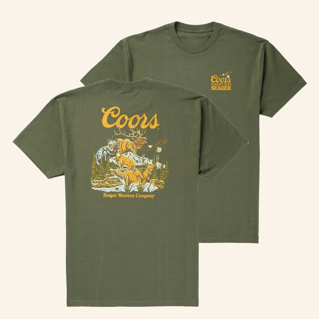 Coors Banquet Merch Seager X Coors Banquet Preserve T-Shirt Gifts For Dad Coors Banquet Merch Seager X Coors Banquet Preserve T-Shirt Gifts For Dad