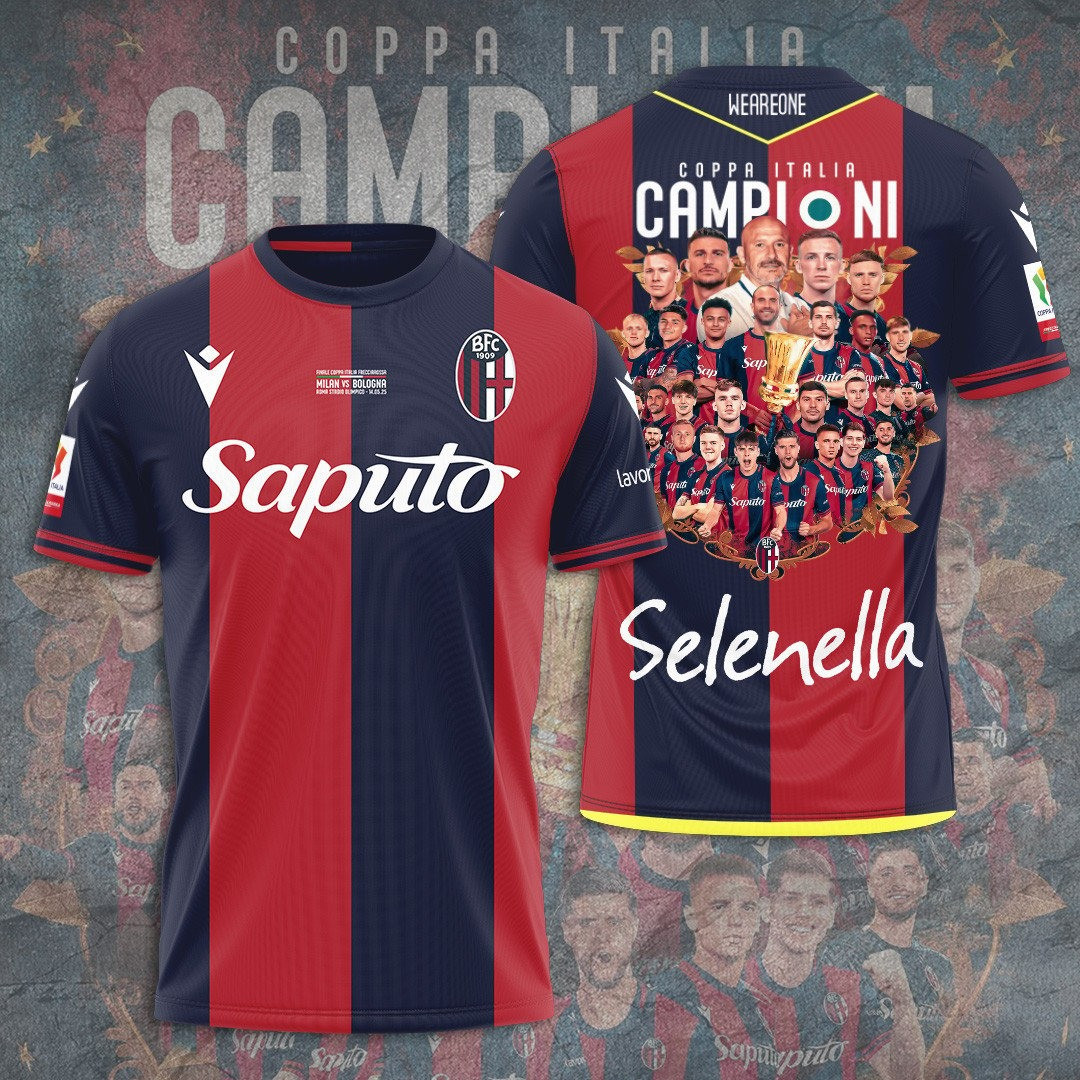 Coppa Italia Champions Selenella T-Shirt Gifts For Football Fan