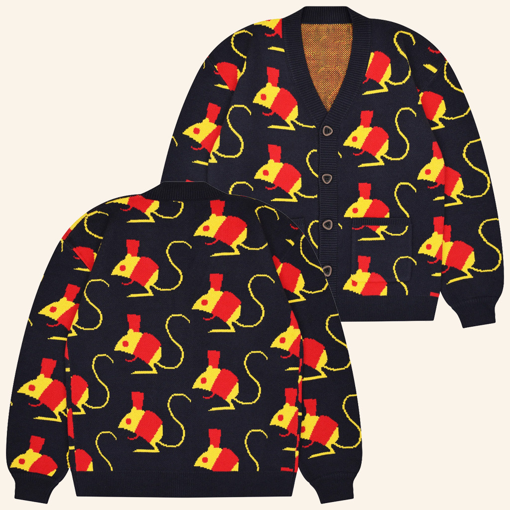 Coraline Merch Circus Mice Cardigan Christmas Gifts For Mom Coraline Merch Circus Mice Cardigan Christmas Gifts For Mom