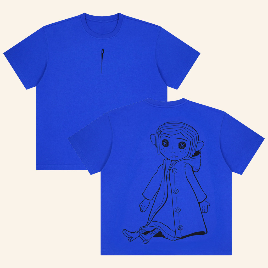 Coraline Merch Coraline Doll T-Shirt Christmas Presents For Sister Coraline Merch Coraline Doll T-Shirt Christmas Presents For Sister