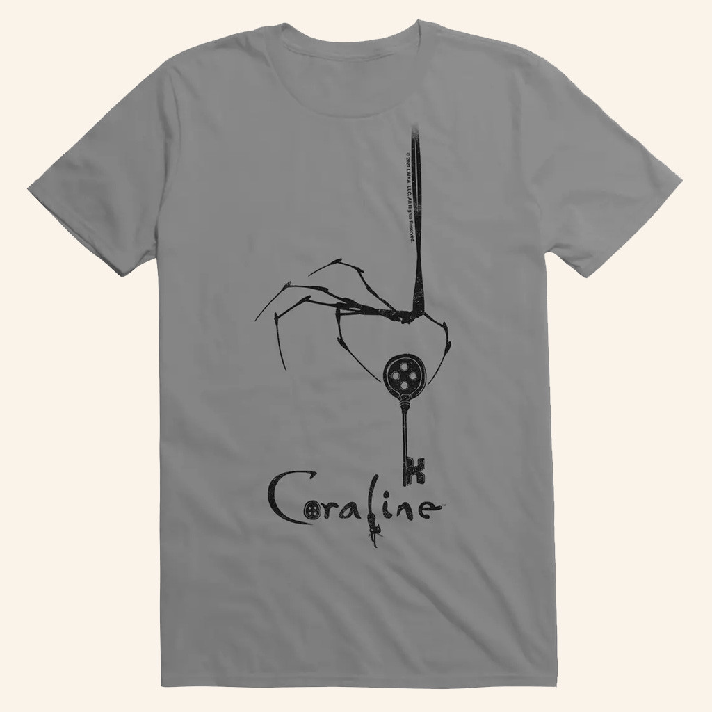 Coraline Merch Coraline The Key T-Shirt Christmas Gift Ideas For Him