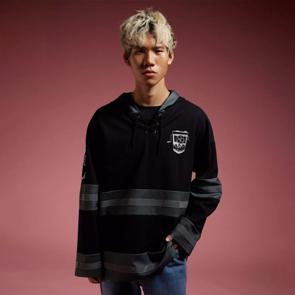 Coraline Merch Coraline Wybie Hooded Hockey Jersey Xmas Gifts For Him Coraline Merch Coraline Wybie Hooded Hockey Jersey Xmas Gifts For Him