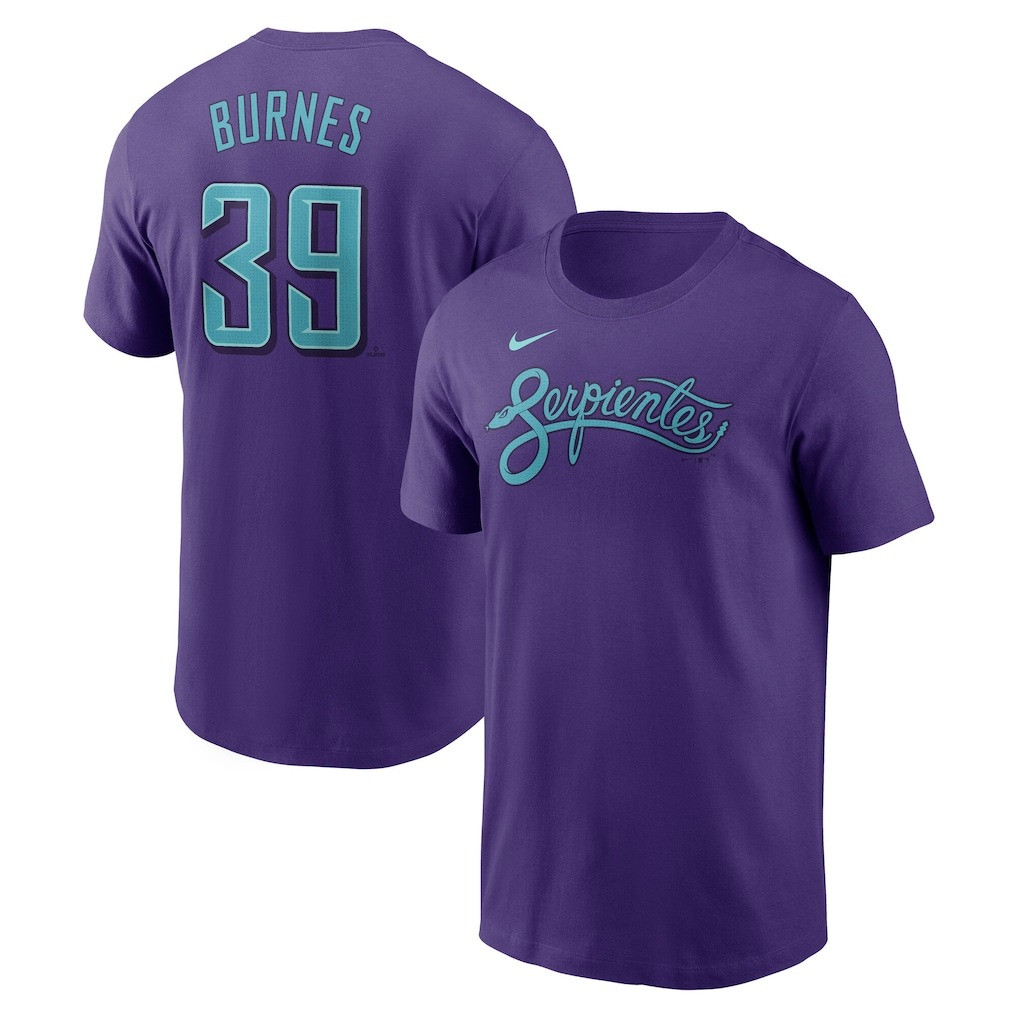 Corbin Burnes Arizona Diamondbacks City Connect Shirt 2025 Dbacks Fuse Name Number T-Shirt