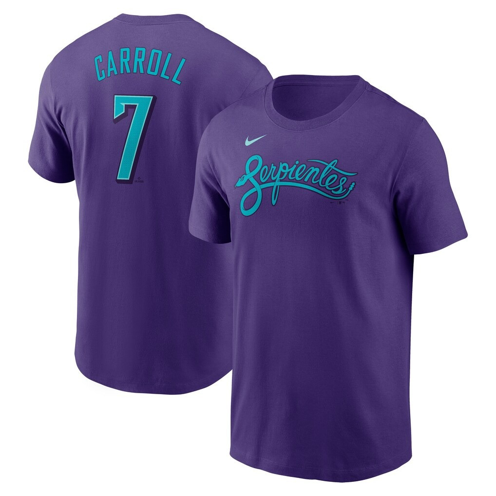 Corbin Carroll Arizona Diamondbacks City Connect T-Shirt 2025 Dbacks Fuse Name & Number