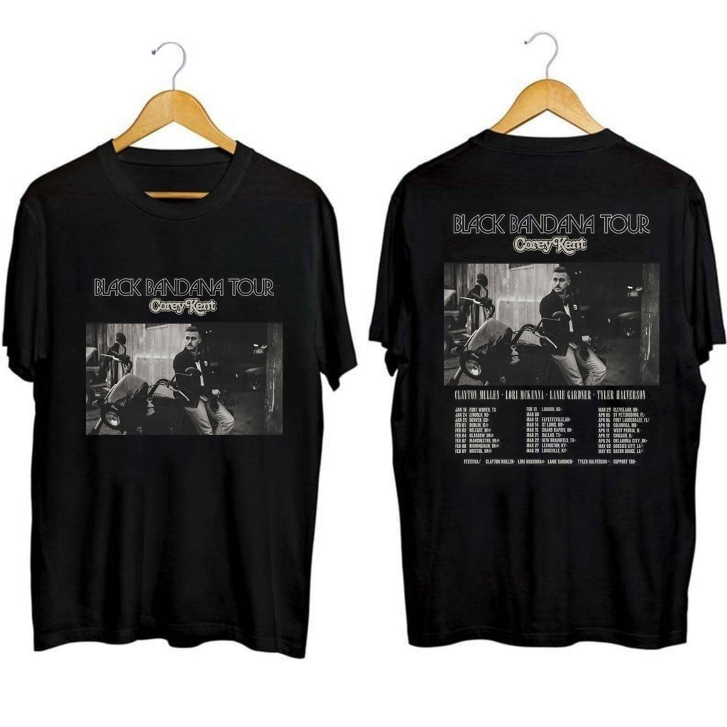 Corey Kent Tour 2025 Shirt Corey Kent Merch Gifts For Music Fans
