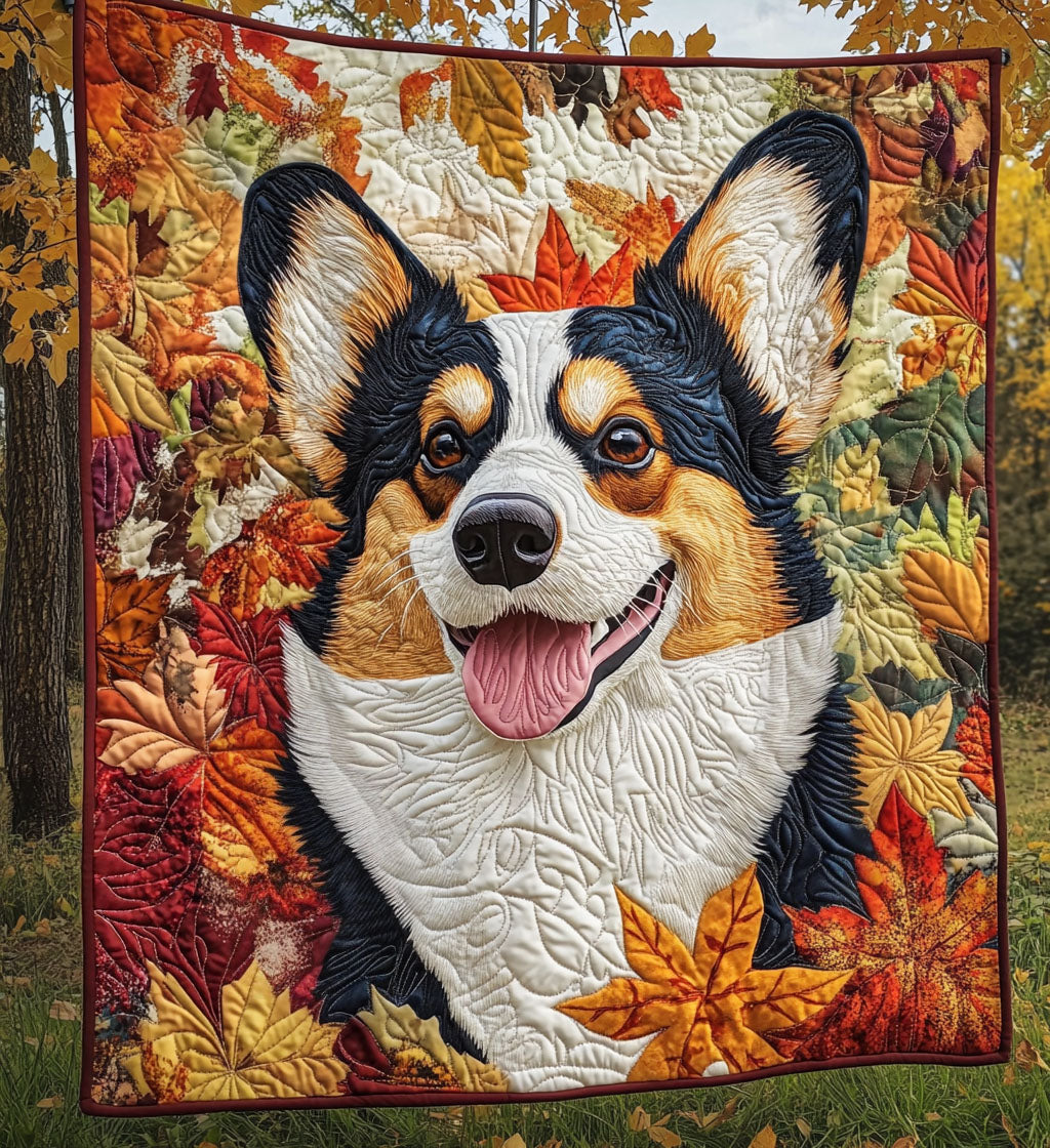 Corgi Love Quilted Blanket Great Dog Christmas Gifts
