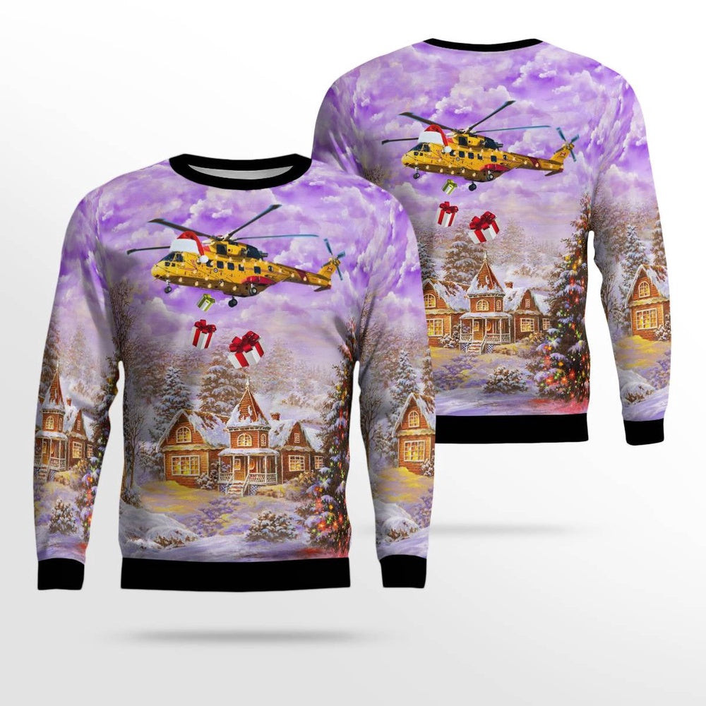 Cormorant Christmas AOP Ugly Sweater Xmas Unisex Sweater Christmas Gifts For Men Women