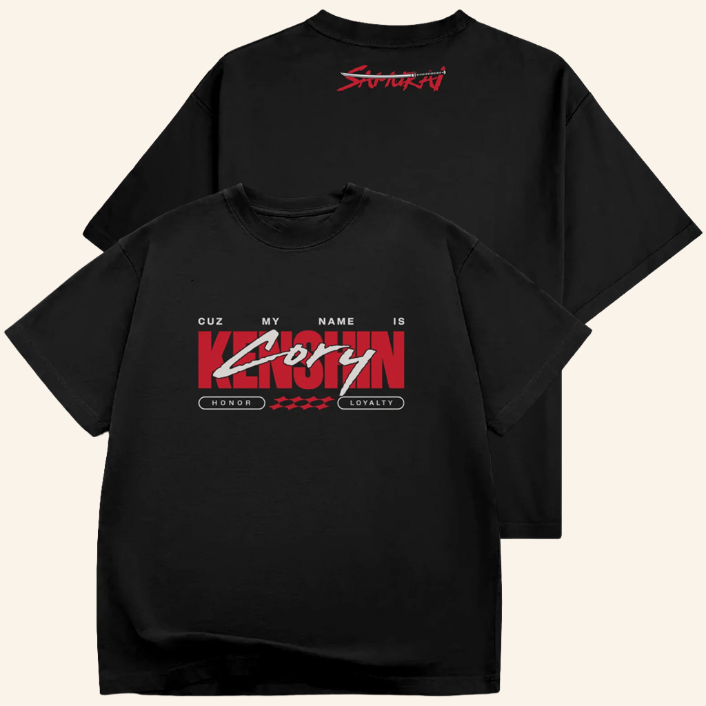 Cory X Kenshin Merch My Name Is T-Shirt Cool Gifts For Anime Lovers