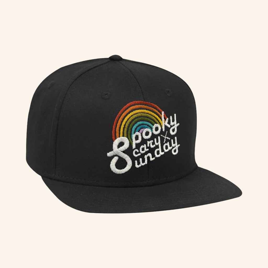 CoryxKenshin Merch Spooky Scary Sunday Snapback Hat Embroidered Gifts For Fans CoryxKenshin Merch Spooky Scary Sunday Snapback Hat Embroidered Gifts For Fans