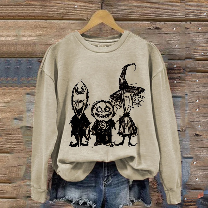 Costume Halloween Sweatshirt Funny Clothing Ideas Outfit For Holiday Gifts