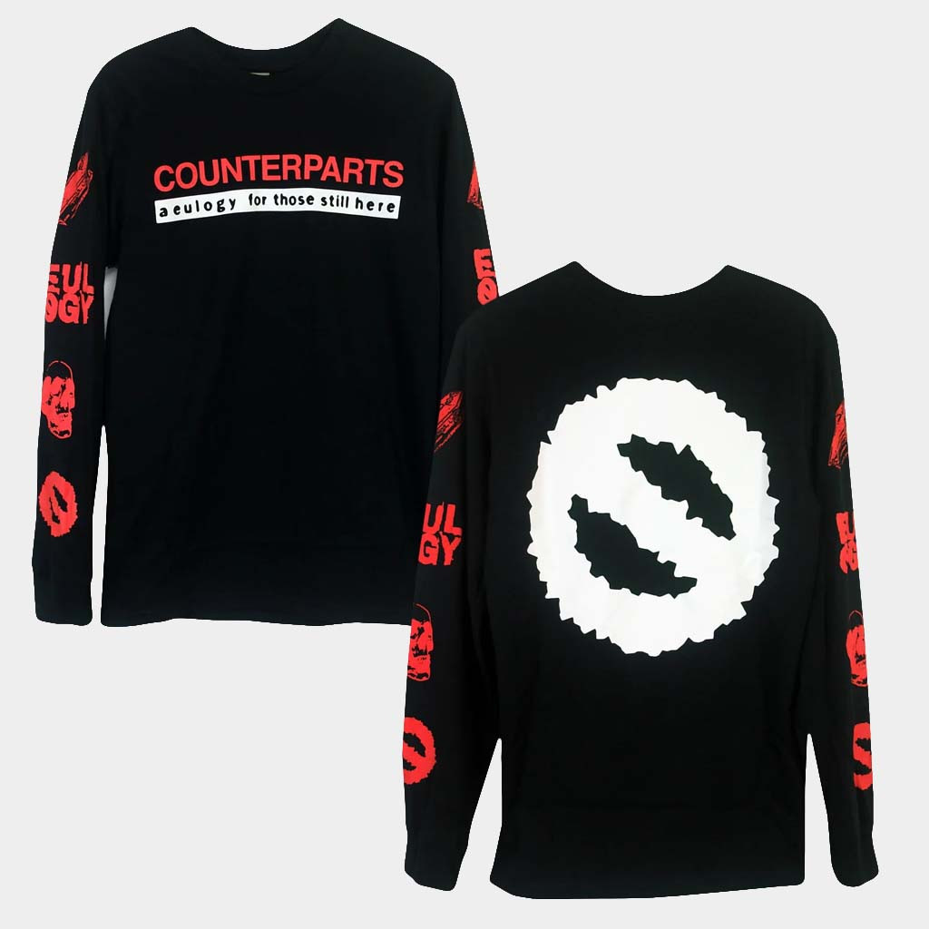 Counterparts Merch A Eulogy For Those Still Here Black Long Sleeve T-Shirt Fans Gifts Counterparts Merch A Eulogy For Those Still Here Black Long Sleeve T-Shirt Fans Gifts