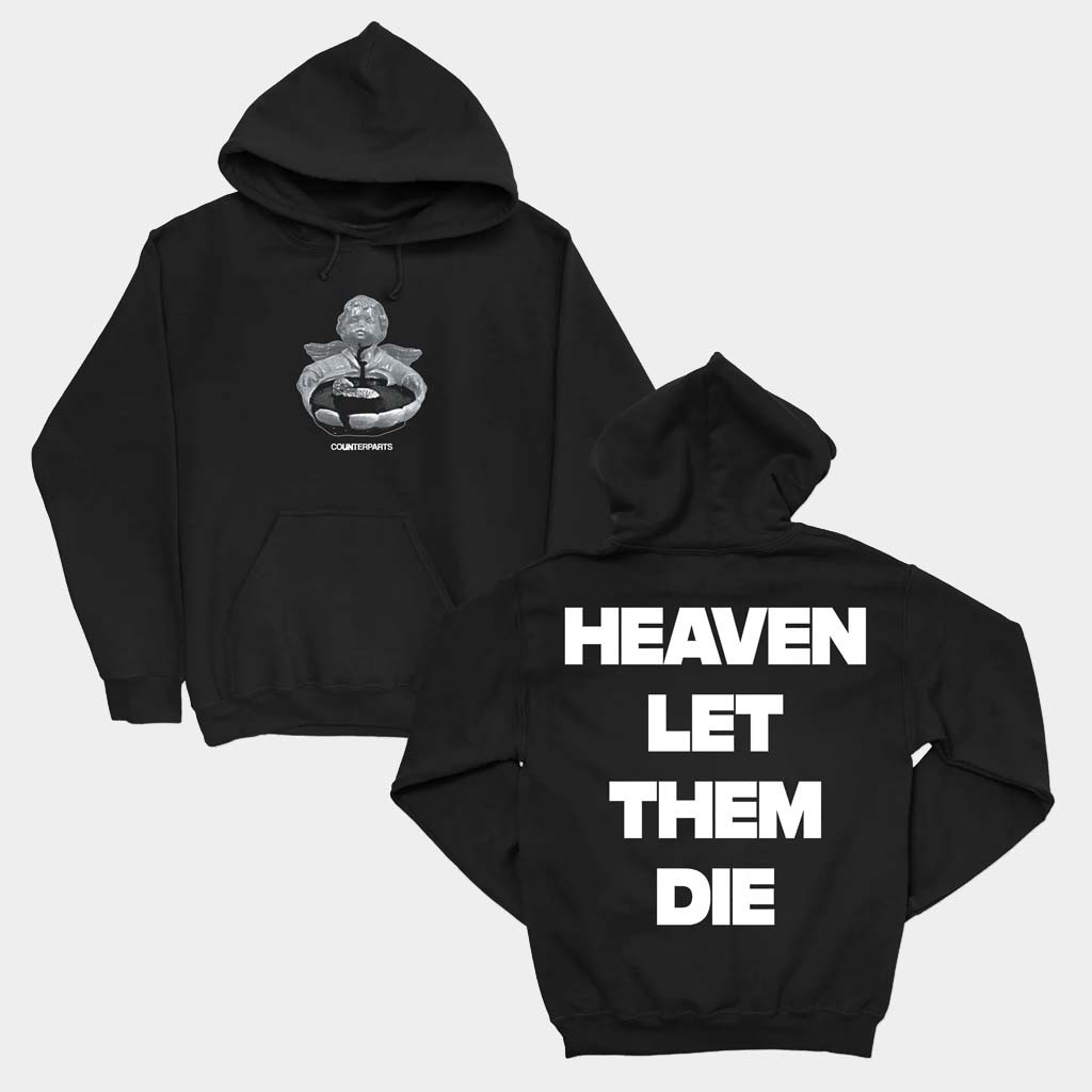 Counterparts Merch Heaven Let Them Die Counterparts Hoodie Birthday Gift Ideas For Fans